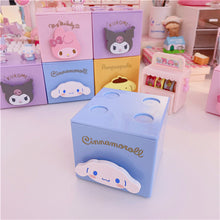 Cargar imagen en el visor de la galería, Creative Cute Girl Desktop Storage Box Drawer
