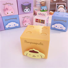 Cargar imagen en el visor de la galería, Creative Cute Girl Desktop Storage Box Drawer
