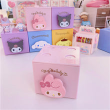 Cargar imagen en el visor de la galería, Creative Cute Girl Desktop Storage Box Drawer
