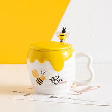 Load image into Gallery viewer, bee honey pot cup set

