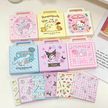 Load image into Gallery viewer, Japanese cute cartoon student Notepad storage box
