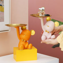 Carica l&#39;immagine nel visualizzatore di Gallery, key storage tray bear ornament
