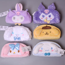 Load image into Gallery viewer, Cute Japanese plush doll cosmetic bag storage bag
