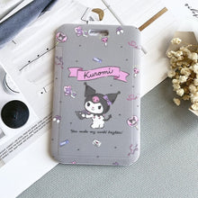 Load image into Gallery viewer, 【buy 2 get 1 free】Kawaii  Keychain Cartoon Cat Sliding Card Holder
