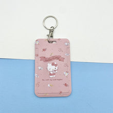 Load image into Gallery viewer, 【buy 2 get 1 free】Kawaii  Keychain Cartoon Cat Sliding Card Holder
